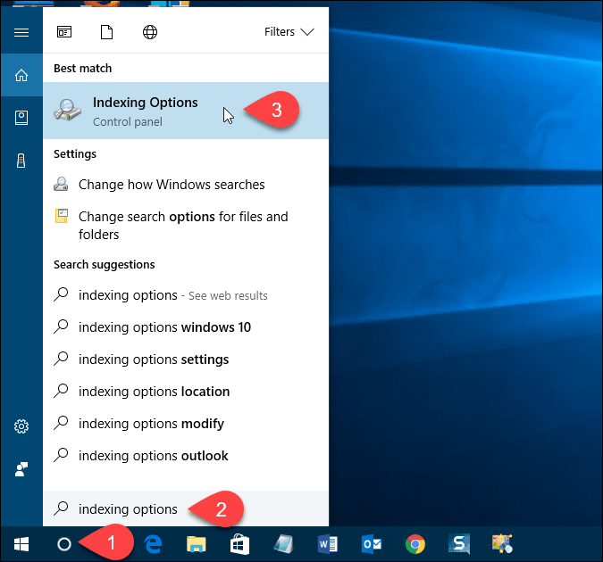 Windows 10 search contents of word documents
